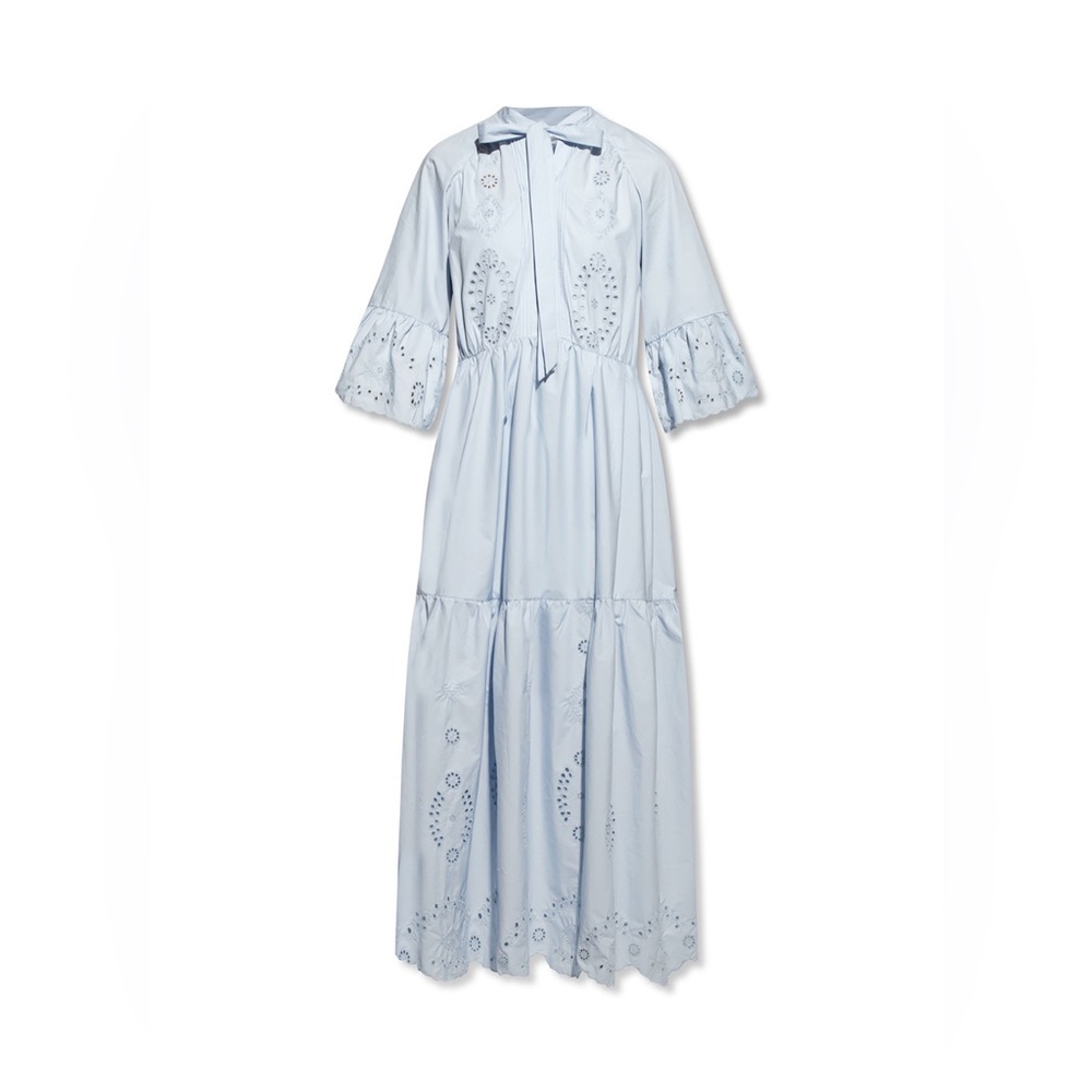 Self- portrait blue maxi - size 4